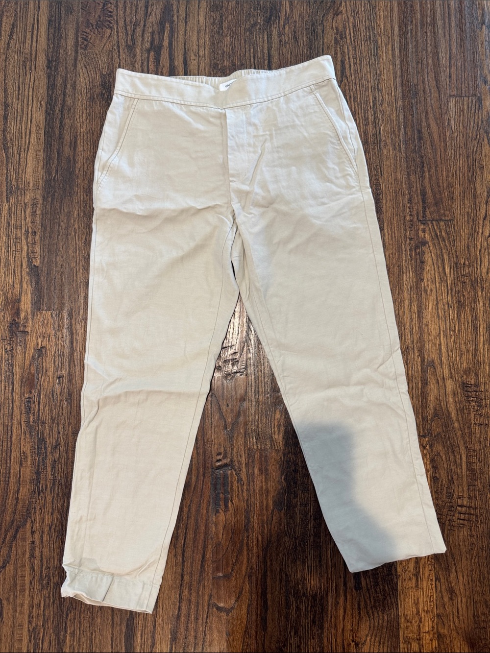 Vince Cream Chinos - Slim Casual Trousers